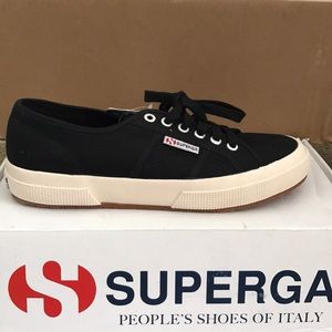 NWT Black Superga Shoes